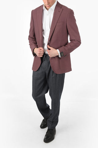 Blazer Hopsack LEADER SOFT con Tasche a Toppa