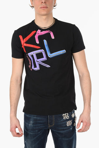 t-shirt NEON KARL girocollo