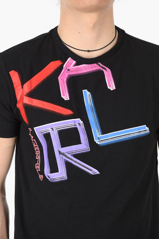 t-shirt NEON KARL girocollo