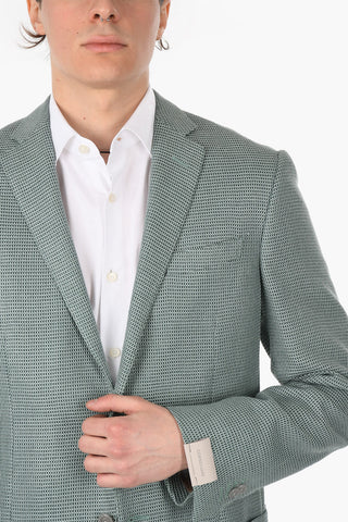 Blazer Jacquard ACADEMY SOFT con Tasche a Toppa