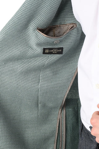 Blazer Jacquard ACADEMY SOFT con Tasche a Toppa