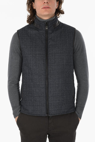 ID Reversible Tartan IDENTITY Vest Jacket