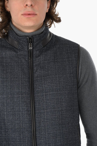 ID Reversible Tartan IDENTITY Vest Jacket