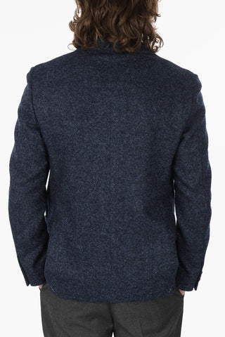 CC COLLECTION Blazer Herringbone RIGHT con Tasche a Toppa