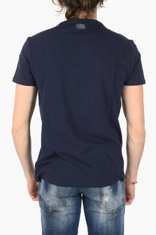 front printed NEON KARL crew-neck t-shirt