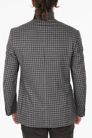 Gingham ACADEMY SOFT Blazer with Patch Pockets