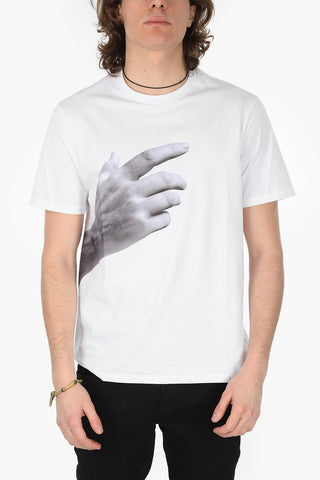 T-Shirt Girocollo THE OTHER HAND in Cotone