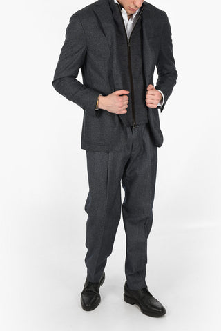 ID Virgin Wool Houndsthooth Single Breasted IDENTITY Blazer