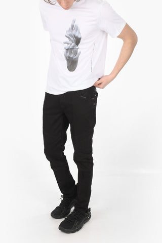 T-Shirt Girocollo THE OTHER HAND in Cotone