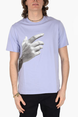 T-Shirt Girocollo THE OTHER HAND in Cotone