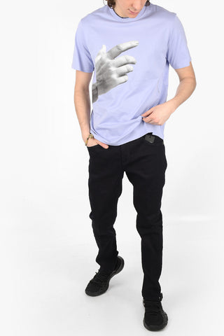 T-Shirt Girocollo THE OTHER HAND in Cotone