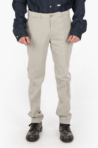 ID Cotton Stretch MALGA Mid-rise waist chinos