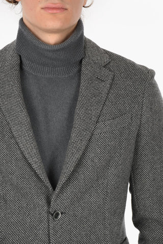 ID Unlined Barleycorn Wool and Cashmere Blazer