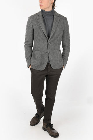ID Unlined Barleycorn Wool and Cashmere Blazer
