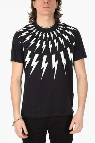 T-Shirt FAIR ISLE THUNDERBOLT in Cotone