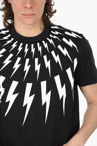 T-Shirt FAIR ISLE THUNDERBOLT in Cotone