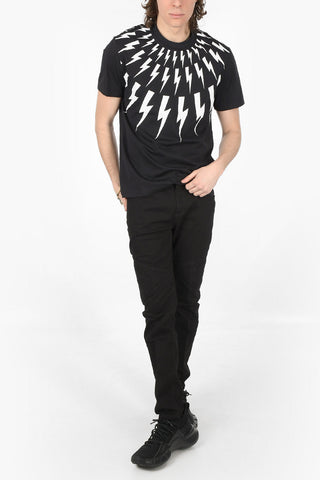 T-Shirt FAIR ISLE THUNDERBOLT in Cotone