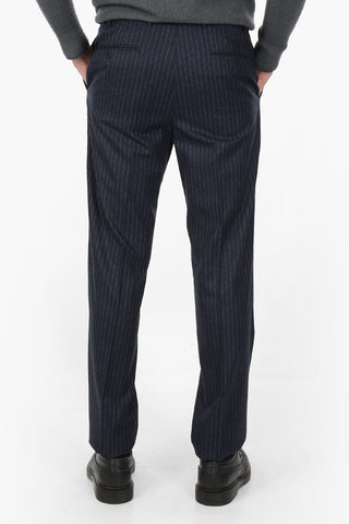Pinstriped LEADER Wool Pants