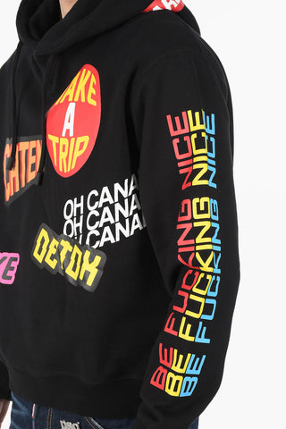 Printed COOL FIT Cotton Hoodie