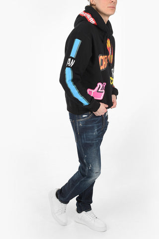 Printed COOL FIT Cotton Hoodie
