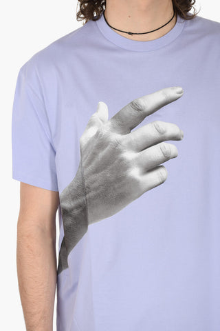 T-Shirt Girocollo HAND in Cotone