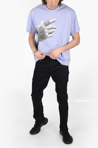T-Shirt Girocollo HAND in Cotone
