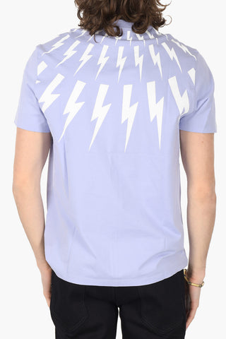 T-Shirt FAIR ISLE THUNDERBOLT in Cotone