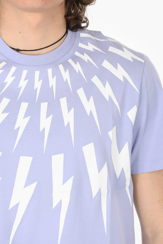 T-Shirt FAIR ISLE THUNDERBOLT in Cotone