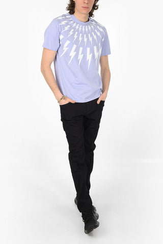T-Shirt FAIR ISLE THUNDERBOLT in Cotone
