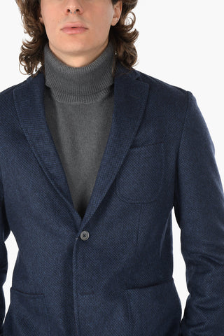 Blazer LEADER SUPER SOFT Semi-foderato in Lana Vergine