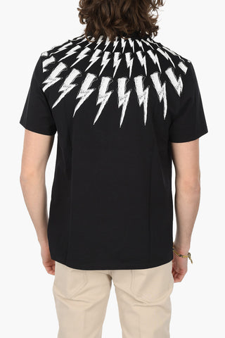 T-Shirt FAIR ISLE THUNDERBOLT in Cotone