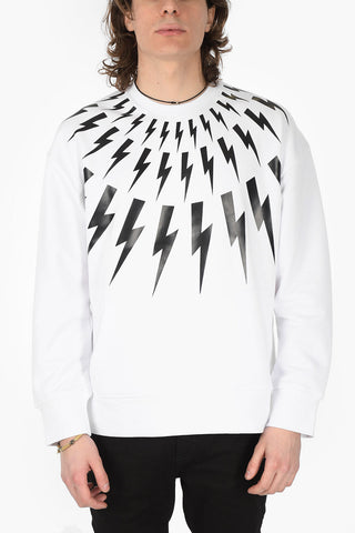 Maxi Pocket FAIR ISLE THUNDERBOLT Sweatshirt
