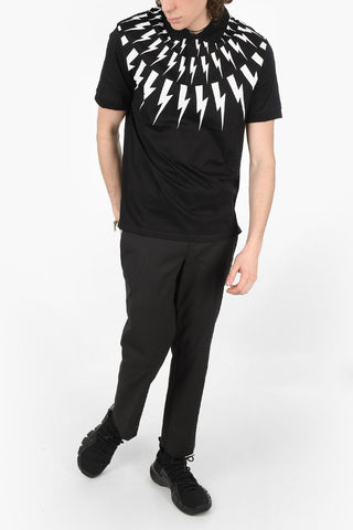Cotton FAIR ISLE THUNDERBOLT Polo