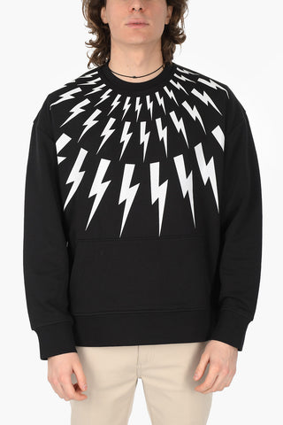 Felpa Girocollo FAIR ISLE THUNDERBOLT con Maxi Tasca