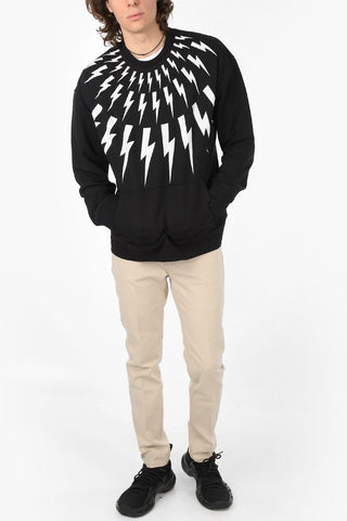 Felpa Girocollo FAIR ISLE THUNDERBOLT con Maxi Tasca