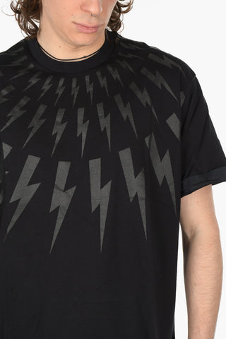 T-Shirt FAIR ISLE THUNDERBOLT in Cotone
