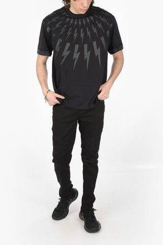 T-Shirt FAIR ISLE THUNDERBOLT in Cotone
