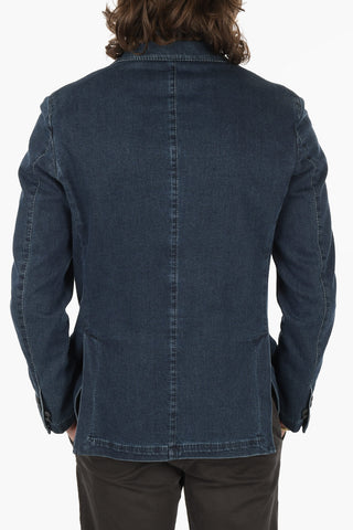 ID 2 Button Denim Blazer