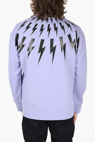 Maxi Pocket FAIR ISLE THUNDERBOLT Sweatshirt