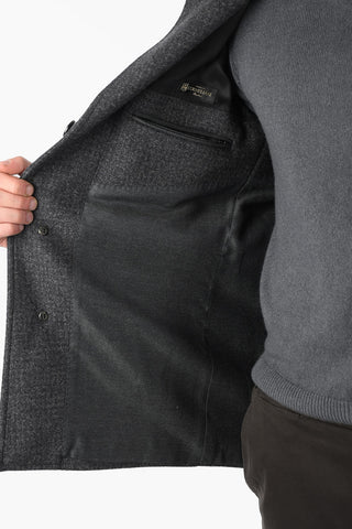 Hidden Closure Peacoat