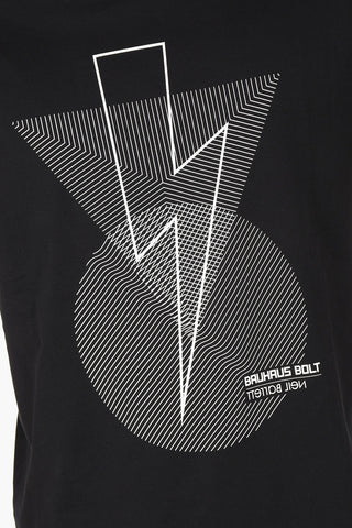 Crew Neck  BAUHAUS BOLT Cotton T-Shirt