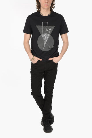 Crew Neck  BAUHAUS BOLT Cotton T-Shirt