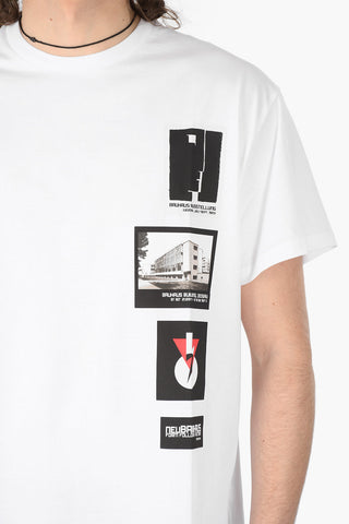 Crew Neck BAUHAUS Cotton T-Shirt