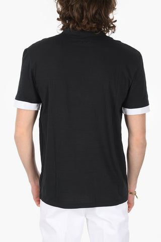 Buttoned SLIM FIT T-Shirt