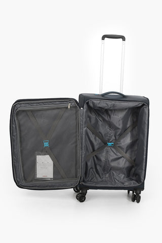 SUMMERFUNK Trolley Medio 67cm 4R Espandibile Navy