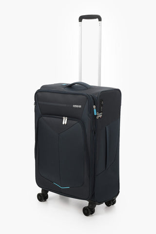 SUMMERFUNK Trolley Medio 67cm 4R Espandibile Navy