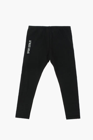logoed side band leggings