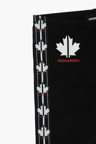 logoed side band leggings