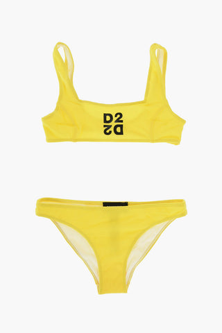 bikini stretch con stampa