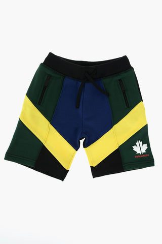 shorts 3 tasche con elastico in vita